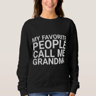 GRANDMA T-SHIRTS MES PERSONNES FAVORITES M'APPELLE