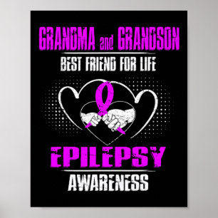 GRANDMA UND GRANDSON BEST FRIEND DES LEBENS EPILEP POSTER