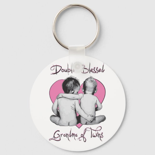 GRANDMA VON TWINS SCHLÜSSELANHÄNGER (Vorderseite)