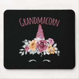 Grandmacorn Einhorn Oma Premium  Mousepad