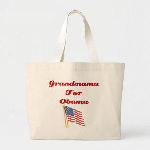 Grandmama für Obama Tote Bag Jumbo Stoffbeutel