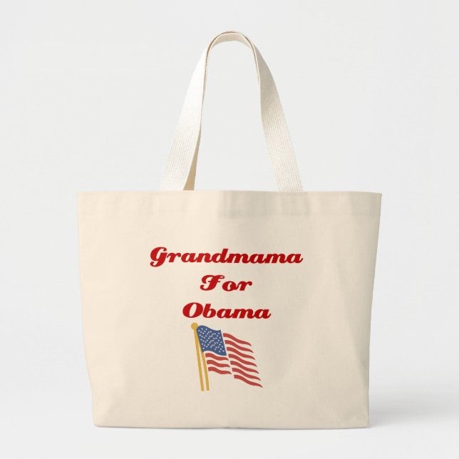 Grandmama für Obama Tote Tasche (Vorne)