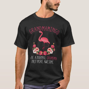 Grandmamingo Seligen Grandma Flamingo Granny Grand T-Shirt