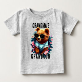 Grandmas Grandcub Baby T-shirt
