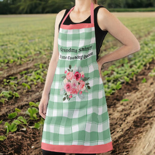 Grandmas Landhaus Gingham Schürze