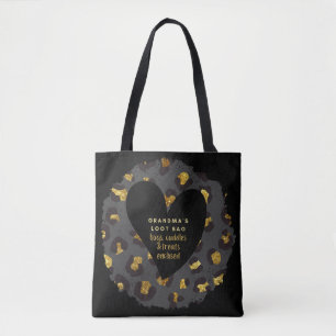 Grandmas Loot Bag Schläger und Leckereien verschlo Tasche