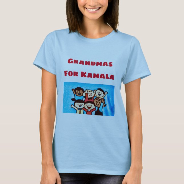 Grandmas pour le t-shirt Kamala (Devant)