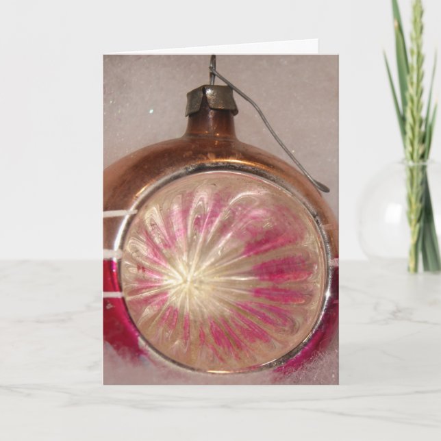 Grandmas Schätze Feiertagskarte (Vorderseite)