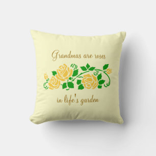 Grandmas und Rose Kissen