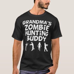 Grandmas Zombie Hunting Buddy Cowboy Western T-Shirt