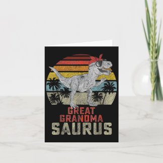 Grandmasaurus T Rex Dinosaurier Great Oma Saurus Karte