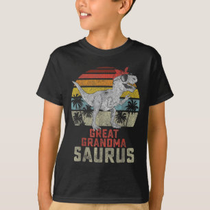 Grandmasaurus T Rex Dinosaurier Great Oma Saurus T-Shirt