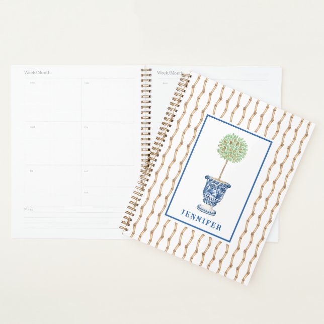 Grandmillennial Bamboo Chinoiserie Themenwelt | Planer (Anzeige)