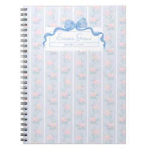 Grandmillennial Floral Carnet Journal