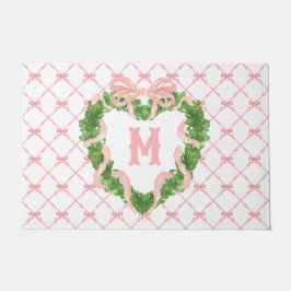 Grandmillennial Heftkreide Monogramm Fußmatte