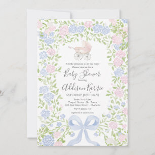 Grandmillennial-Kinderwagen-Baby-Shower-Einladung Einladung