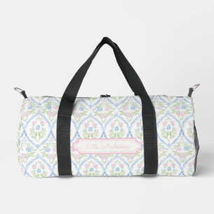 Grandmillennial Pastell Floral Duffle Bag