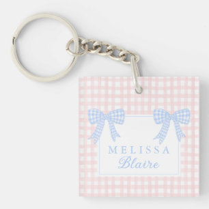 Grandmillennial Schlüsselanhänger Double Gingham B