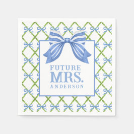 Grandmillennial Topiary | Frau Future Serviette