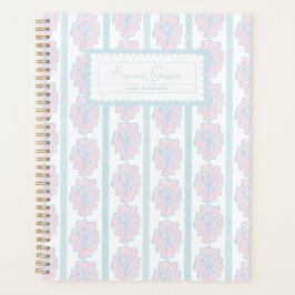 Grandmillennial Trellis Floral Planner Planer