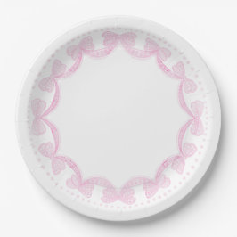 Grandmillennial Watercolor Bows Paper Teller