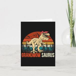 Grandmomsaurus T Rex Dinosaurier GrandMom Saurus M Karte