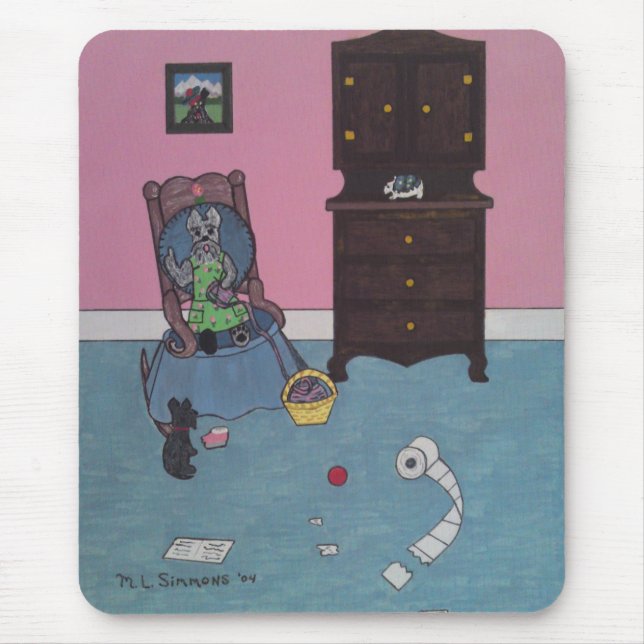 GRANDMOMS'S WENIG RASCH MOUSEPAD (Vorne)