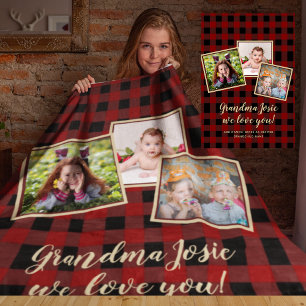 Grandmother Photo Collage Grandma Poem Nonna Gigi Fleecedecke