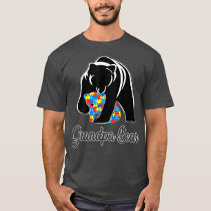 Grandpa Bärenautismus Sensibilisierung für Autismu T-Shirt
