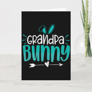 Grandpa Bunny Premium Tri-Blend  Karte