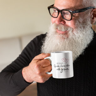 GRANDPA COFFEE JESUS Christliches Zitat Kaffeetasse