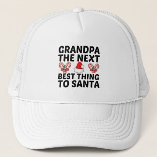 GRANDPA DAS NÄCHSTE BESTE FÜR SANTA TRUCKERKAPPE