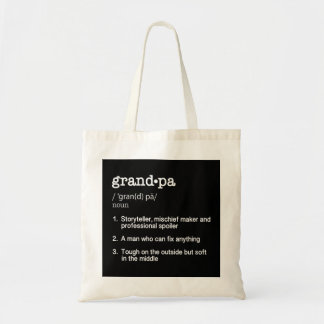 GrandPa Definition - Wörterbuchausführung Tragetasche