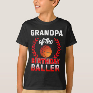GRANDPA der Baller Basketball-Themenleiste am Gebu T-Shirt