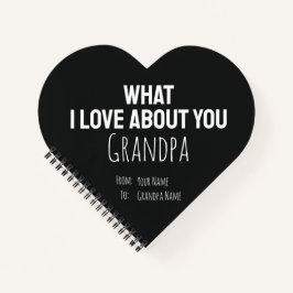 Grandpa Gifts Grandfather Modern Grandad For Him Notizbuch