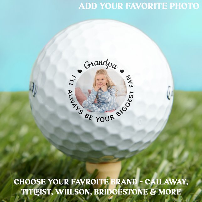 GRANDPA - Golfergeschenke - Modernes Personalisier Golfball (Von Creator hochgeladen)
