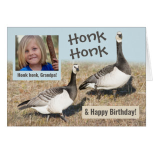 Grandpa Grand-Enfant Honk Chat CC0517 Carte Annive