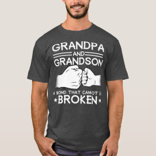 GRANDPA GRANDSON-ANLEIHE KANN BROKEN FUSSBURG T-Shirt