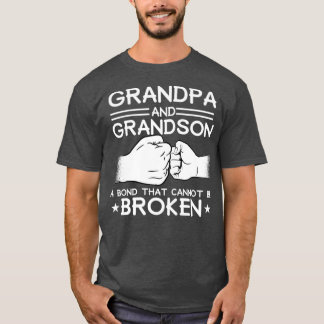 GRANDPA GRANDSON-ANLEIHE KANN BROKEN FUSSBURG T-Shirt