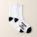 Grandpa Isn't Sleeping Funny Father's Day Gift Socken<br><div class="desc">Grandpa isn't sleeping he's just resting his eyes funny Father's Day,  birthday or any occasion gift.</div>
