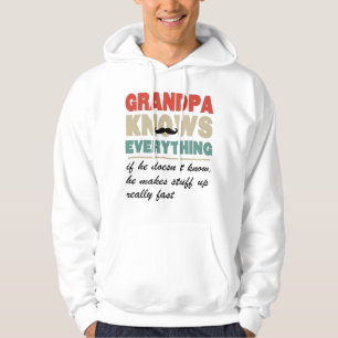Grandpa knows everything shirt