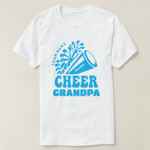 Grandpa mit benutzerdefinierten Teamnamen und Kid- T-Shirt