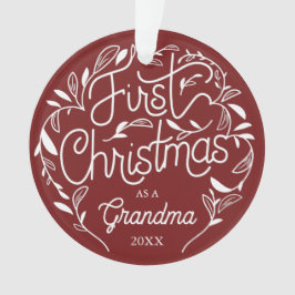Grandpa Oma Akrylus Ornament