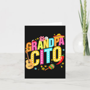 Grandpacito Familie Cinco de Mayo passende mexikan Karte
