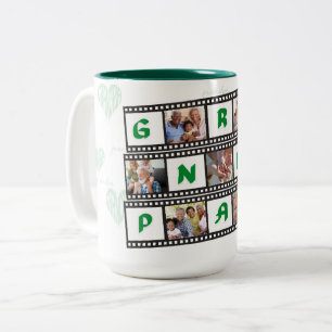 Grandpa's Coffee Mug Personnalisé avec 7 Photos!