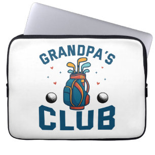 Grandpas Golf Club-Geschenk Funny Laptopschutzhülle
