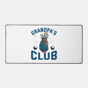 Grandpas Golf Club-Geschenk Funny Schreibtischunterlage