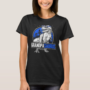 Grandpasaurus Rex Dinosaur Grandpa Saurus Familie  T-Shirt