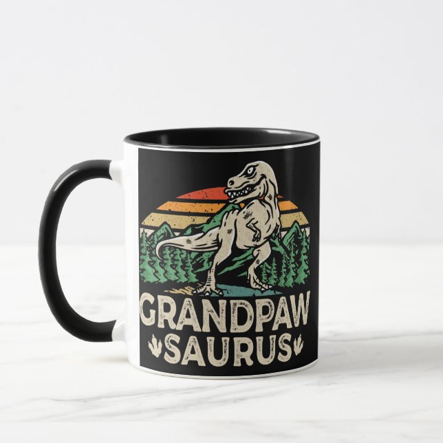Grandpawsaurus Dinosaur Grandpa Grandpaw Saurus Tasse (Links)