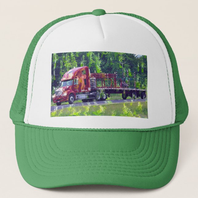 GRANDS CASQUETTES DE CAMIONNEUR DE VITESSE DE (Devant)